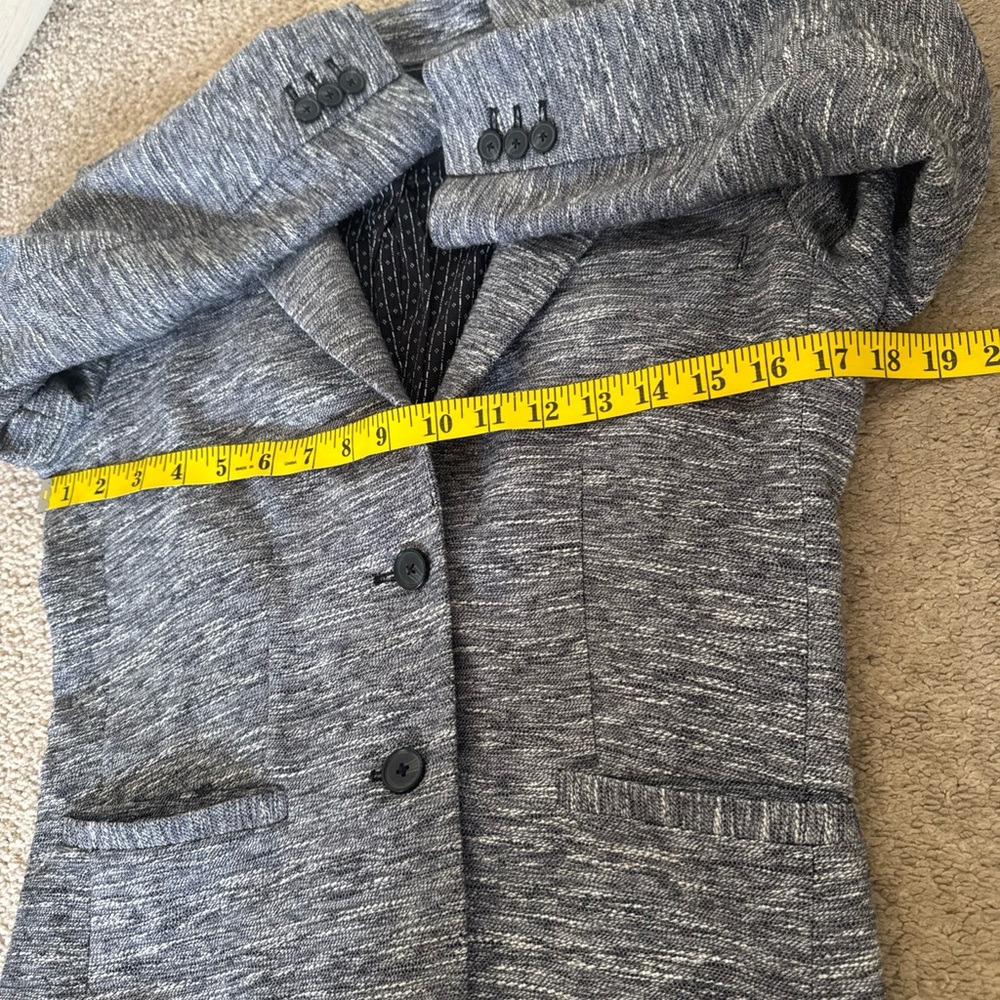 Lucky Brand Women's Blue Blazer Size 2 Excellent Condition Casual Jacket - Picture 6 of 8
